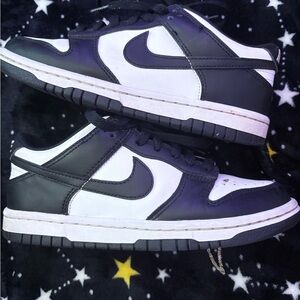 Nike Black and White Low-Top Sneakers